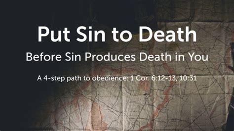 sin produces death